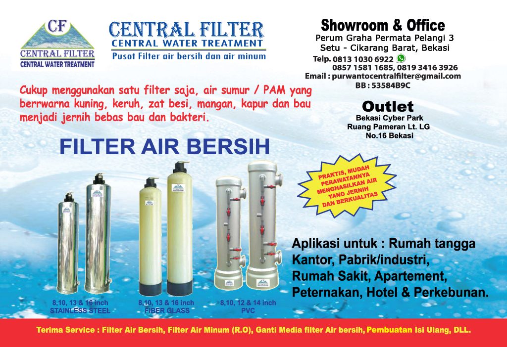 Brosur Tabung Filter Air - Central Filter